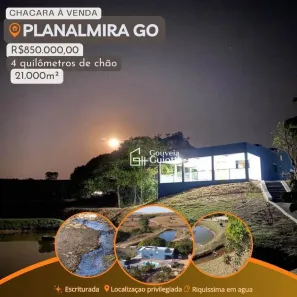 Fazenda/Sítio com 3 Quartos à venda, 21000m² no Abadiânia, Abadiânia