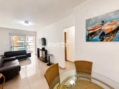 Apartamento com 2 Quartos à venda, 77m² no Gonzaga, Santos