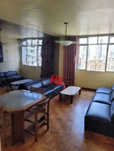 Apartamento com 2 Quartos à venda, 85m² no Gonzaga, Santos