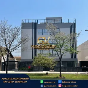 Apartamento com 3 Quartos para alugar, 70m² no Parque Residencial Eldorado, Bebedouro