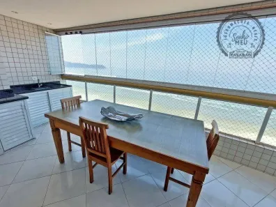 Apartamento com 3 Quartos para alugar, 164m² no Aviação, Praia Grande