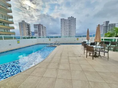 Apartamento com 3 Quartos à venda, 100m² no Guilhermina, Praia Grande
