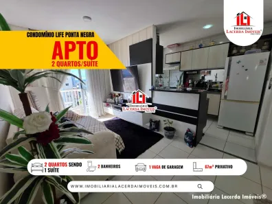 Apartamento com 2 Quartos à venda, 68m² no Ponta Negra, Manaus