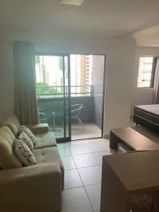 Apartamento com 1 Quarto para alugar, 35m² no Boa Viagem, Recife