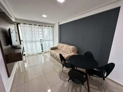 Apartamento com 2 Quartos para alugar, 57m² no Manaíra, João Pessoa