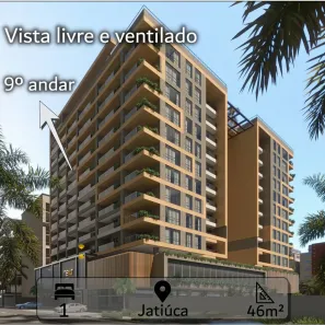 Apartamento com 1 Quarto à venda, 47m² no Jatiúca, Maceió
