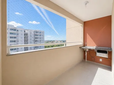 Apartamento com 2 Quartos para alugar, 59m² no Costa Paradiso, Barra dos Coqueiros