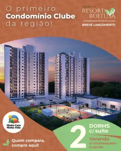 Apartamento com 2 Quartos à venda, 55m² no Residencial de Lorenzi, Boituva