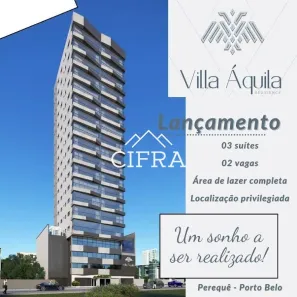 Apartamento com 3 Quartos à venda, 113m² no Pereque, Porto Belo