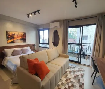 Apartamento com 1 Quarto para venda ou aluguel, 27m² no Pinheiros, São Paulo