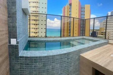 Apartamento com 3 Quartos para alugar, 185m² no Ponta Negra, Natal
