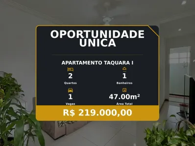 Apartamento com 2 Quartos à venda, 47m² no Taquara I, Serra