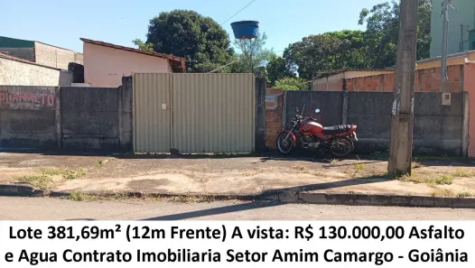 Lote/Terreno à venda, 381m² no Condomínio Amin Camargo, Goiânia
