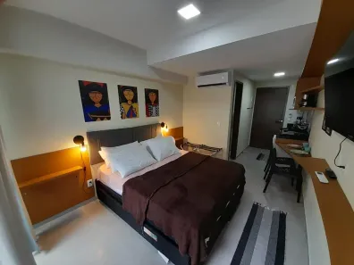 Apartamento com 1 Quarto à venda, 21m² no Porto de Galinhas, Ipojuca