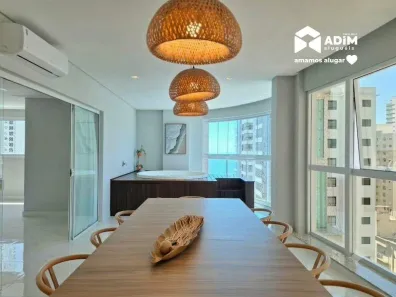 Apartamento com 4 Quartos para alugar, 259m² no Meia Praia, Itapema