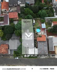 Lote/Terreno à venda, 543m² no Uvaranas, Ponta Grossa