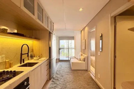 Apartamento com 1 Quarto à venda, 33m² no Brooklin Paulista, São Paulo