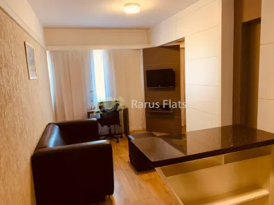 Flat com 1 Quarto para alugar, 33m² no Itaim Bibi, São Paulo
