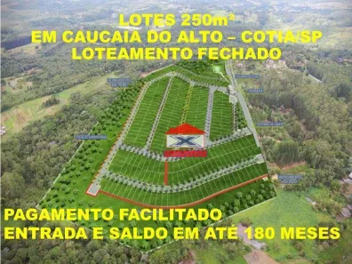 Lote/Terreno à venda, 250m² no Brotas(Caucaia do Alto), Cotia