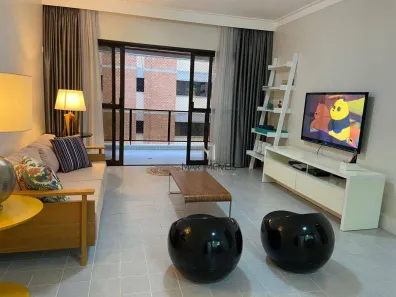 Apartamento com 3 Quartos para venda ou aluguel, 110m² no Pitangueiras, Guarujá