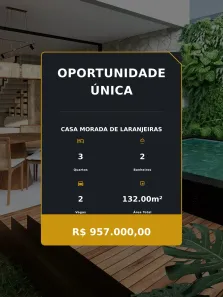 Casa com 3 Quartos à venda, 132m² no Morada de Laranjeiras, Serra