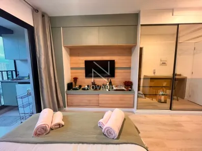 Kitnet com 1 Quarto para venda ou aluguel, 22m² no Santo Amaro, São Paulo