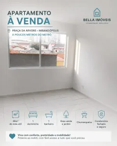 Apartamento com 1 Quarto à venda, 48m² no Mirandópolis, São Paulo