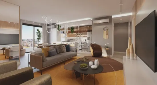Apartamento com 3 Quartos à venda, 108m² no Reserva da Mata, São José do Rio Preto