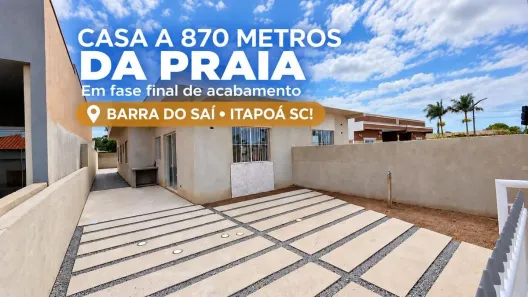 Casa com 3 Quartos à venda, 79m² no Barra do Saí, Itapoá