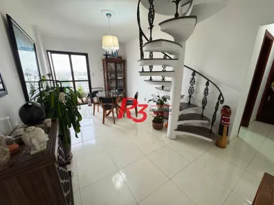 Cobertura com 3 Quartos à venda, 198m² no Ponta da Praia, Santos