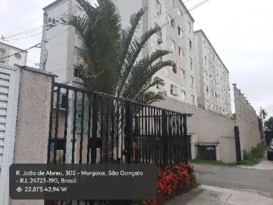 Apartamento com 2 Quartos à venda, 48m² no Monjolos, São Gonçalo