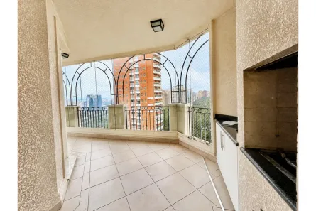 Apartamento com 4 Quartos para alugar, 266m² no Jardim Fonte do Morumbi, São Paulo