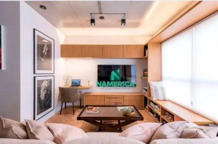 Apartamento com 1 Quarto à venda, 74m² no Santo Amaro, São Paulo