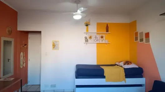 Apartamento com 1 Quarto para alugar, 44m² no Canto do Forte, Praia Grande