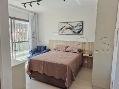 Apartamento com 1 Quarto para alugar, 34m² no Jardim das Acácias, São Paulo