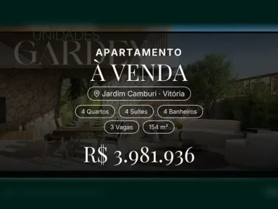 Apartamento com 4 Quartos à venda, 154m² no Jardim Camburi, Vitória