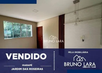 Apartamento com 2 Quartos à venda, 55m² no Jardim das Roseiras, Igarapé