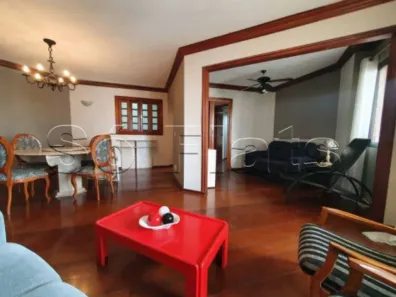 Apartamento com 3 Quartos para alugar, 120m² no Indianópolis, São Paulo