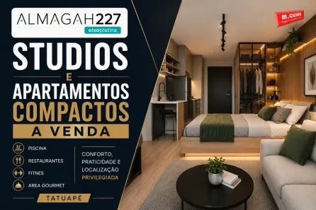 Apartamento com 1 Quarto à venda, 26m² no Vila Gomes Cardim, São Paulo