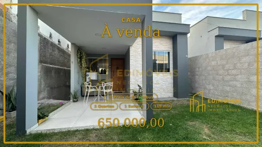 Casa com 3 Quartos à venda, 115m² no Praia de Carapebus, Serra
