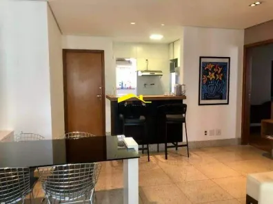 Apartamento com 2 Quartos para alugar, 63m² no Belvedere, Belo Horizonte