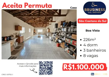 Casa com 4 Quartos à venda, 226m² no Boa Vista, São Caetano do Sul