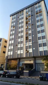 Sala Comercial para alugar, 116m² no Embaré, Santos
