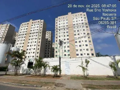 Apartamento com 2 Quartos à venda, 44m² no Gleba do Pêssego, São Paulo