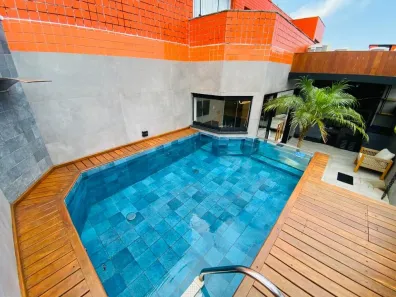 Apartamento com 3 Quartos à venda, 175m² no Loteamento João Batista Julião, Guarujá