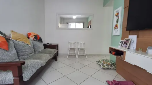 Apartamento com 1 Quarto à venda, 49m² no Canto do Forte, Praia Grande