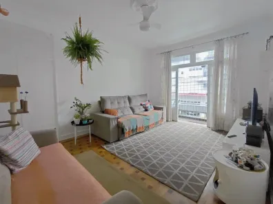 Apartamento com 2 Quartos à venda, 92m² no Campo Grande, Santos