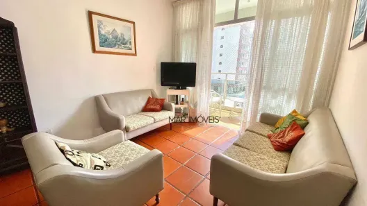 Apartamento com 2 Quartos para alugar, 95m² no Pitangueiras, Guarujá