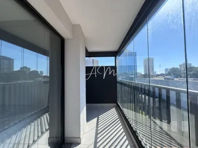 Apartamento com 1 Quarto para alugar, 38m² no Santo Amaro, São Paulo