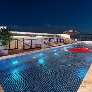 Apartamento com 1 Quarto à venda, 34m² no Casa Amarela, Recife